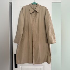 London Fog Beige Men's Trench Coat 38R